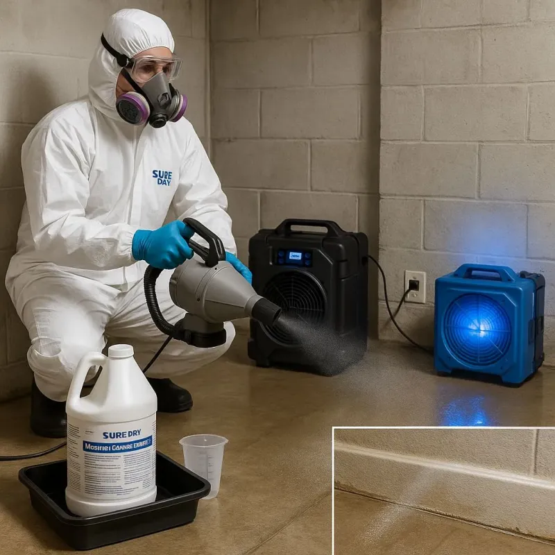 Sanitization and Odor Removal process in Grady County, OK