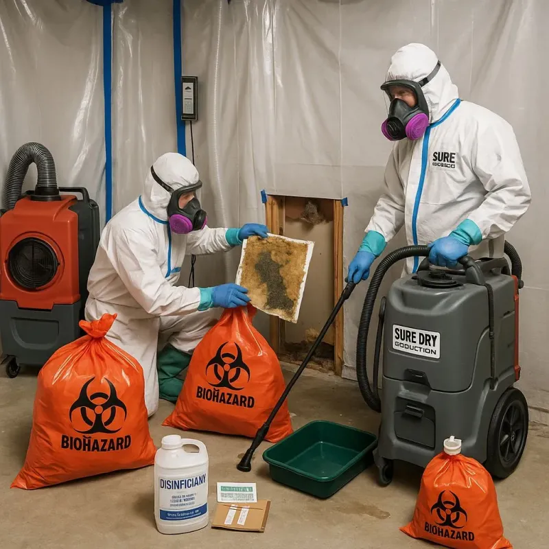 Contaminated Water Handling Protocols process in Grady County, OK